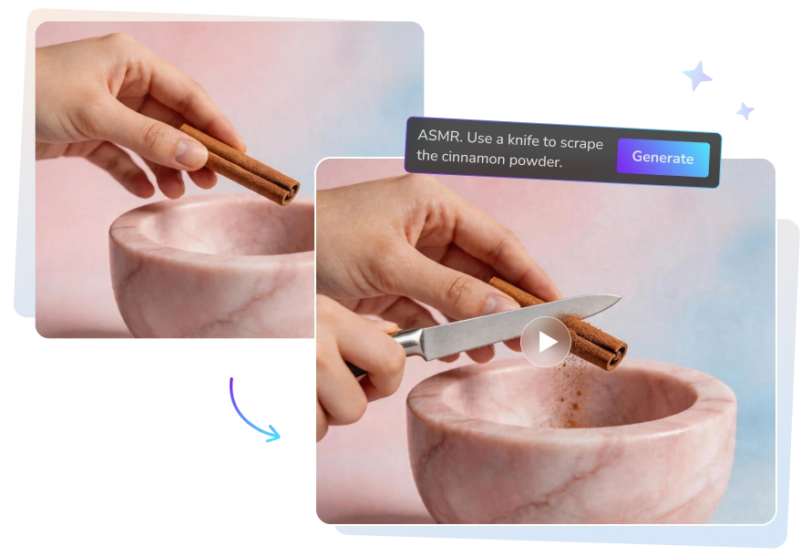 turn photos to asmr videos with avclabs video generator