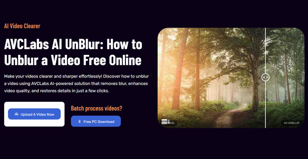 How to Unblur a Video Free Online [100% Effective Method]