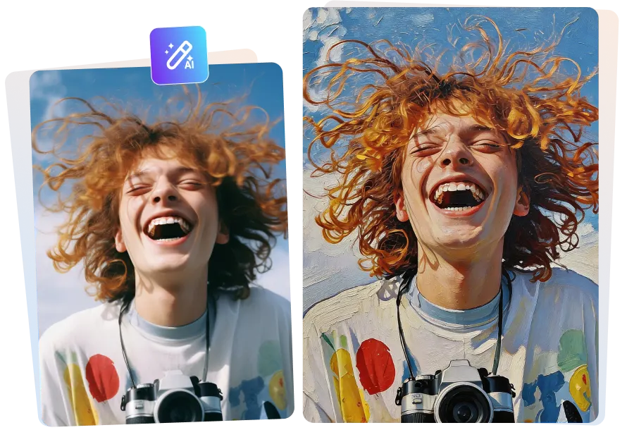 avclabs change photo to oil painting online