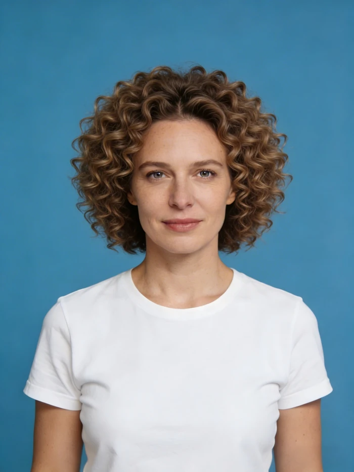 gemini ai hairstyle prompt tight curly hair