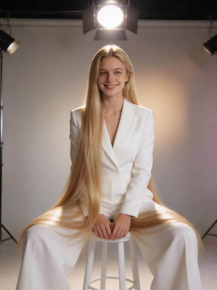 gemini ai hairstyle prompt sleek high fashion