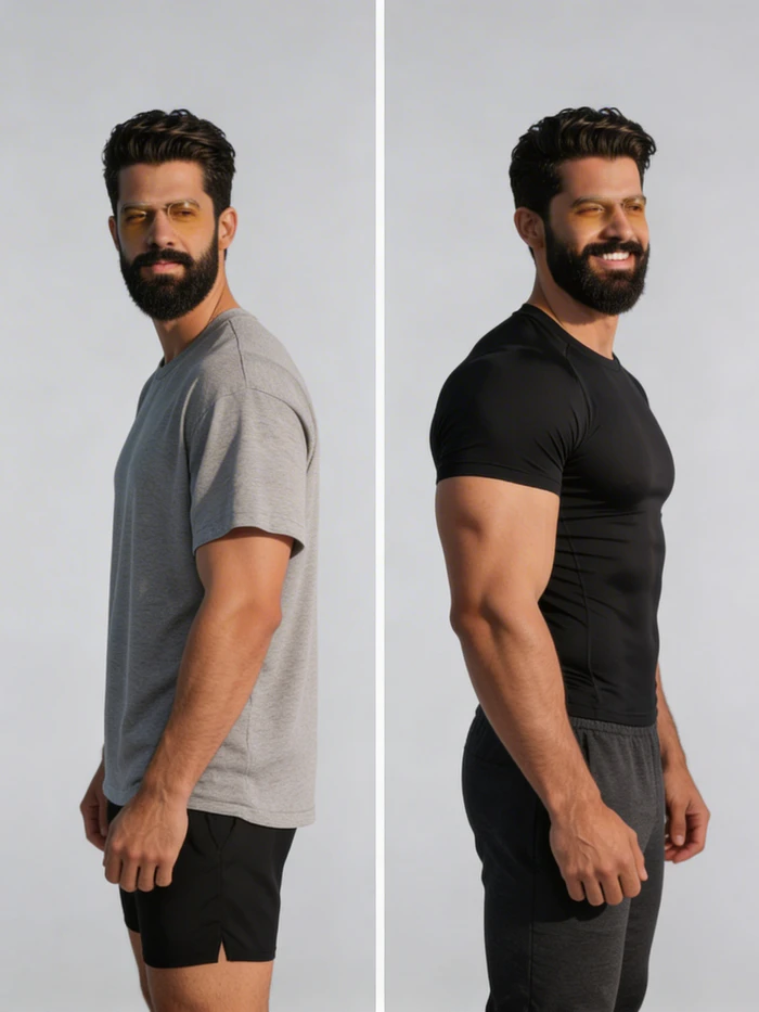 gemini boy in transformation progress