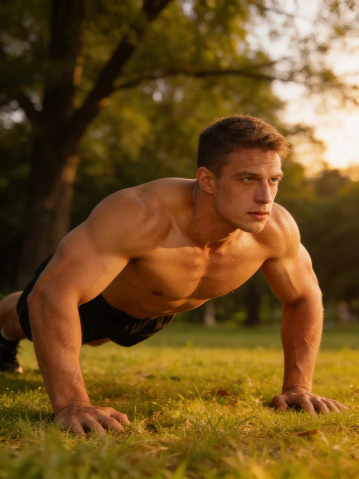 gemini ai boy outdoor workout