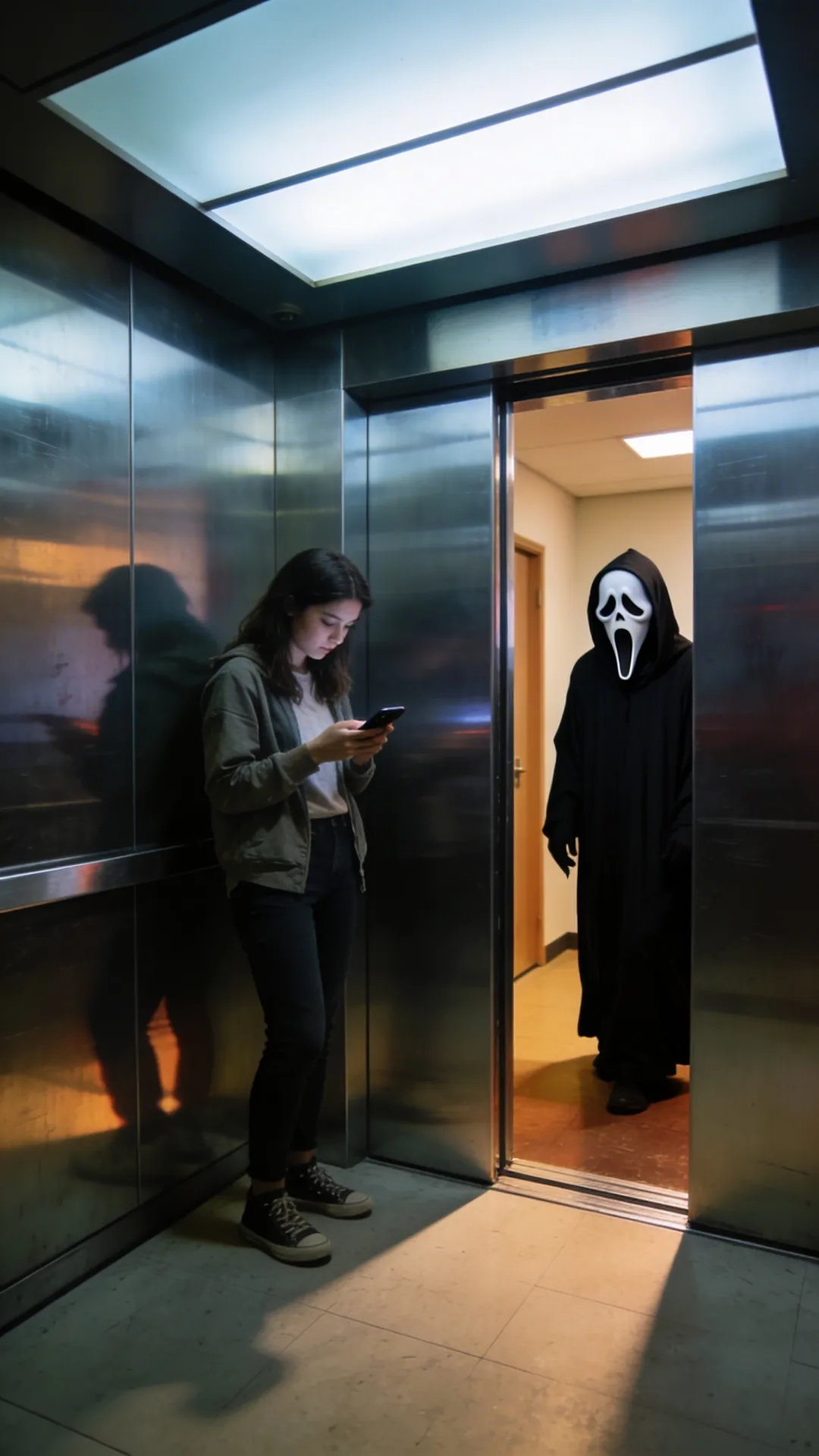 ai ghostface prompt for girl