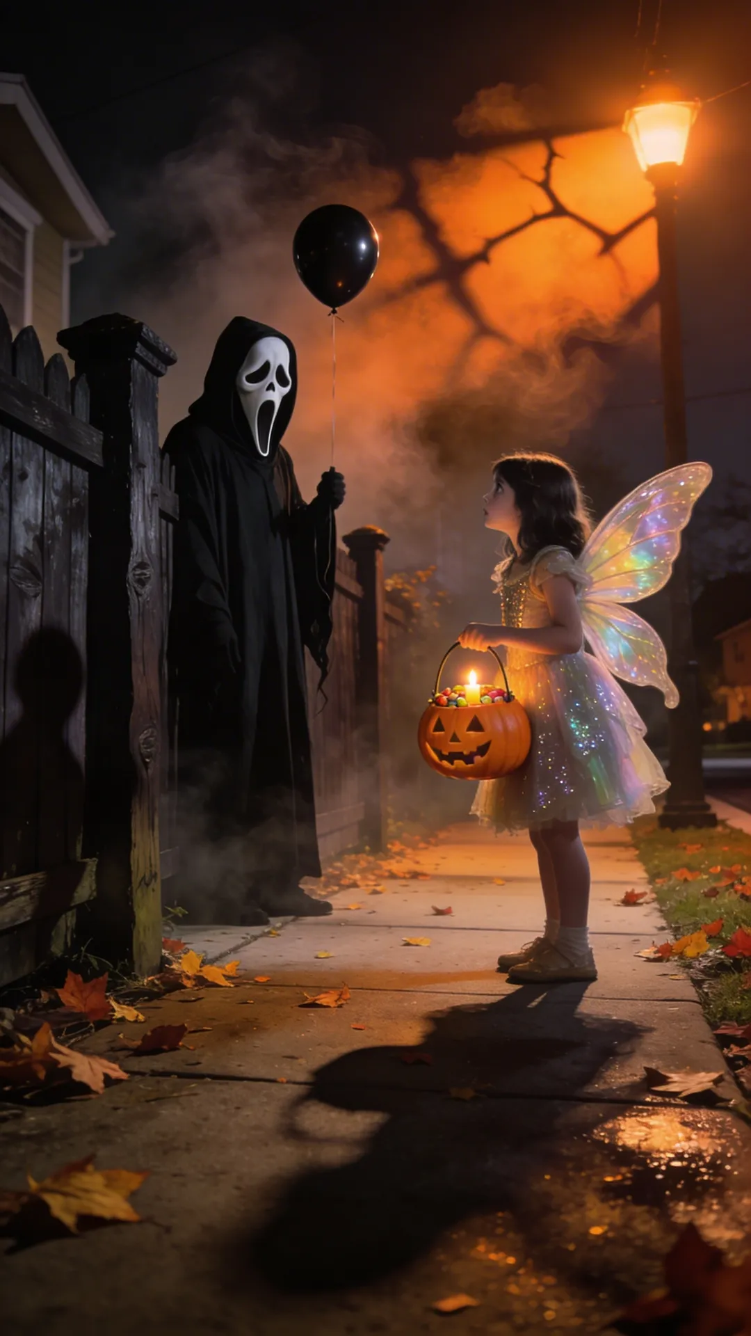 halloween ghostface trend ai prompt