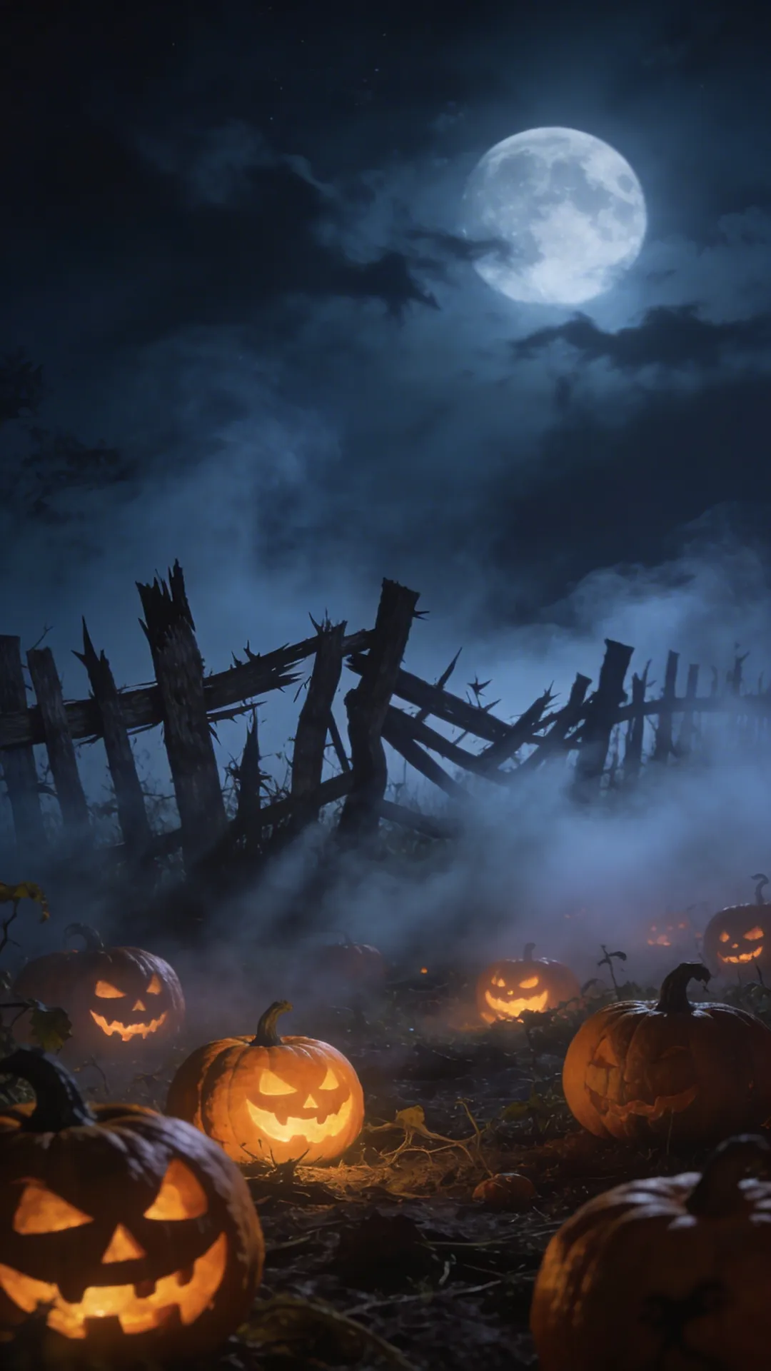 haunted pumpkin patch
