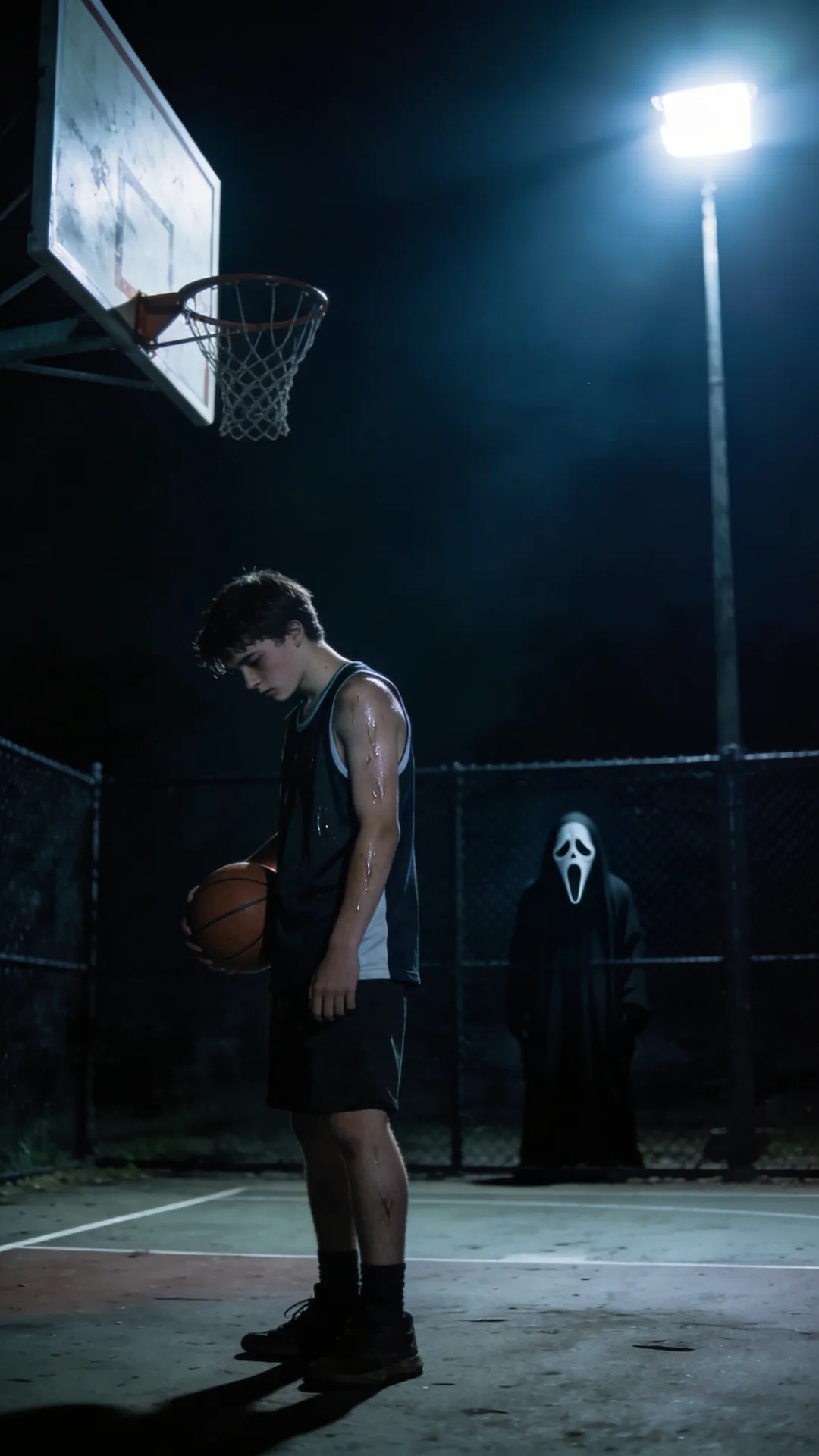 ai ghostface prompt for man