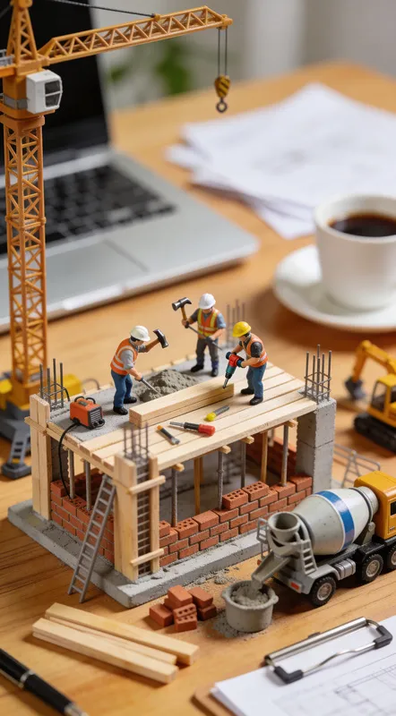 ChatGPT Photo Prompt - Miniature World #2 Desk