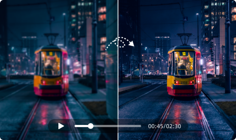 ai video enhancer online