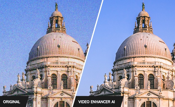 remove noise and artifacts from video with ai