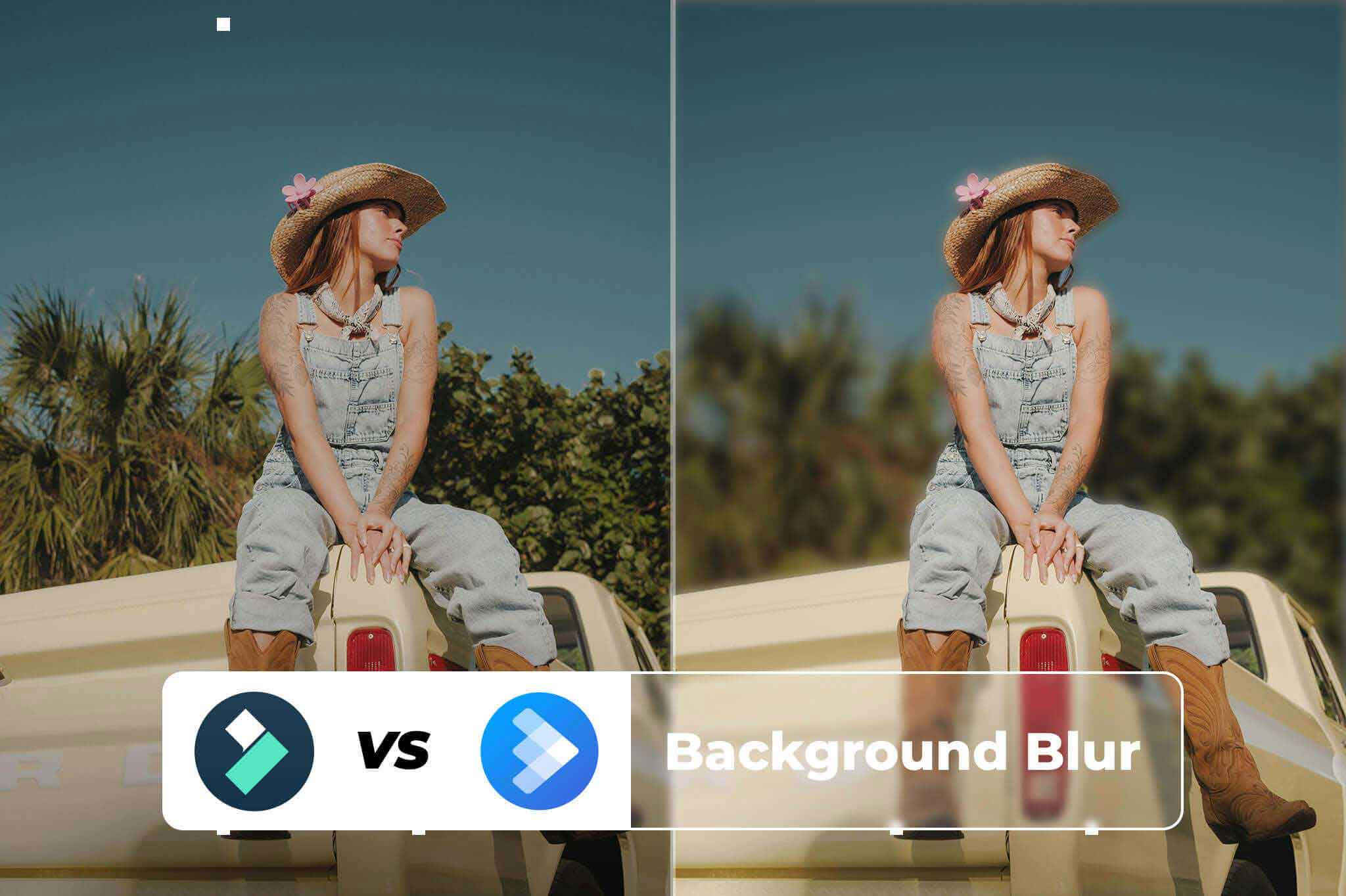 blur video backgound: avclavs vs. filmora