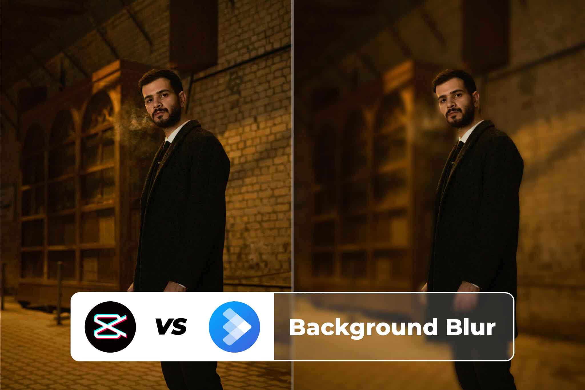 blur video backgound: avclavs vs. capcut