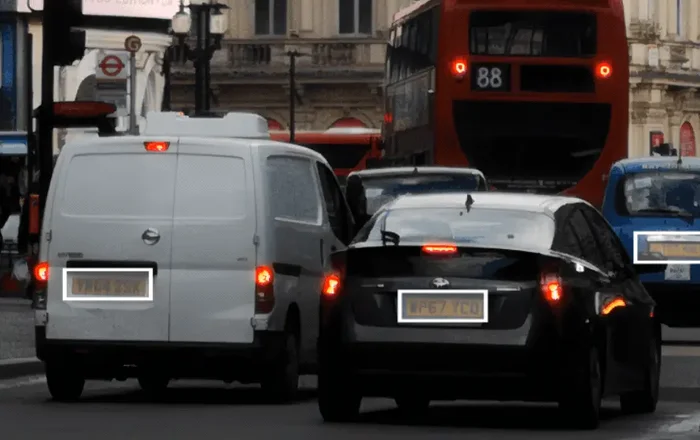 remove license plate with ai recognition