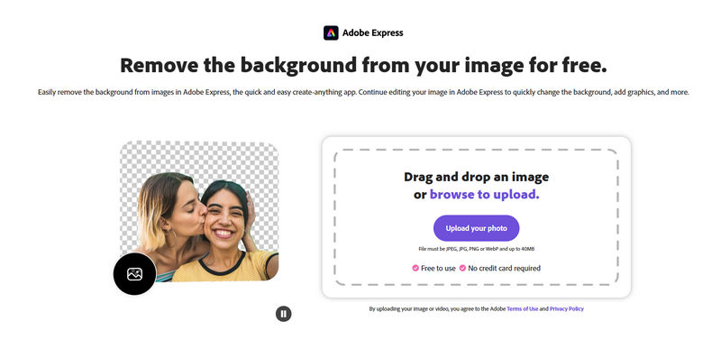 adobe express background remover