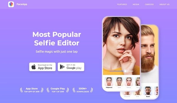 FaceApp AI Face Editor