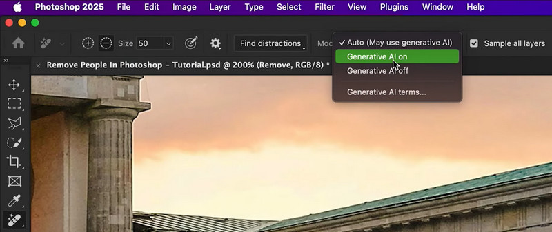 how to remove someone from photo photoshop