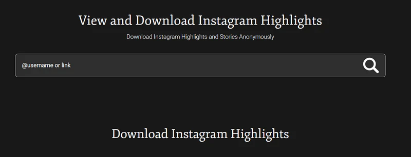 instagram highlight viewer AnonyIG