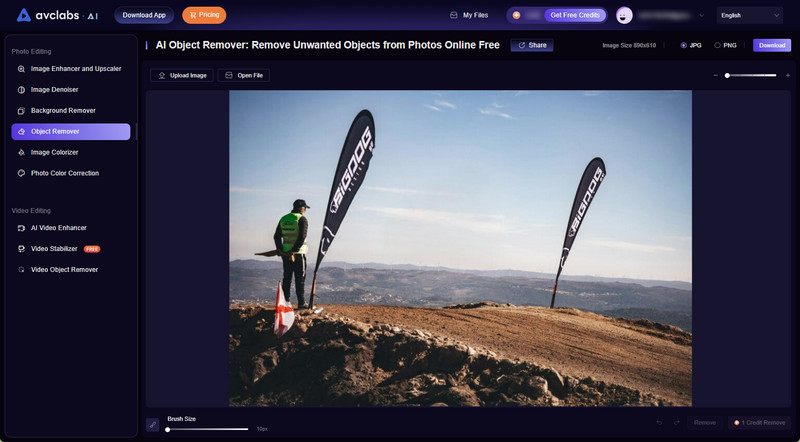 ai remove someone from photo