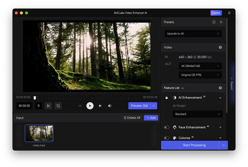 avclabs video enhancer ai best free video editing software