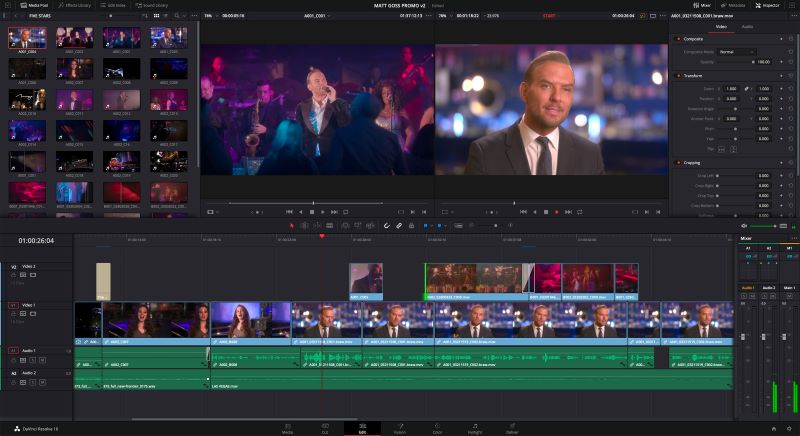 DaVinci Resolve best free video editing software
