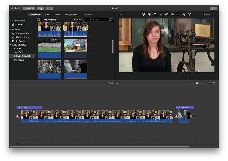 imovie best free video editing software