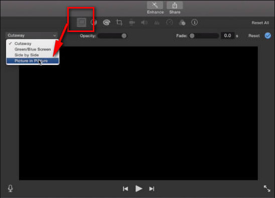 blur video imovie mac1
