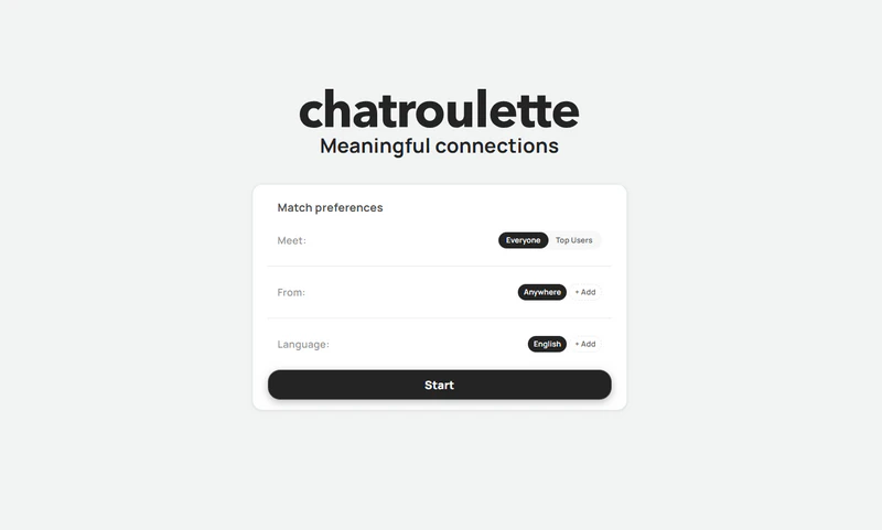 chatroulette luckycrush alternative free