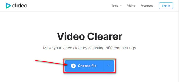 upload videos to clideo
