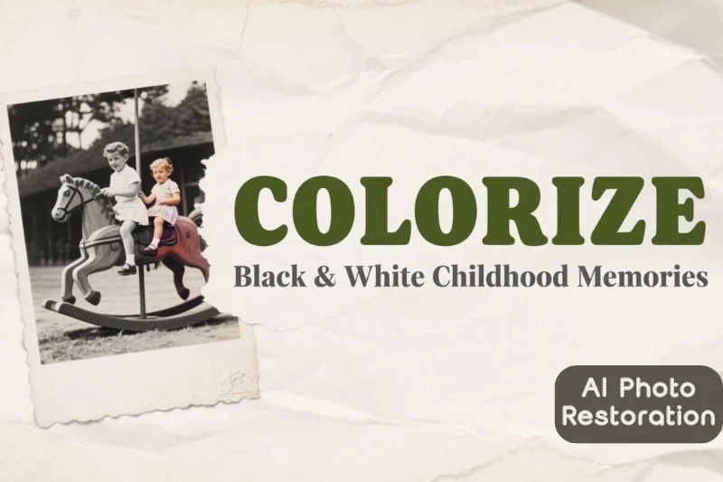 colorize childhood memories