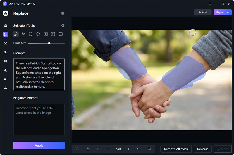 describe generated-pfp you want