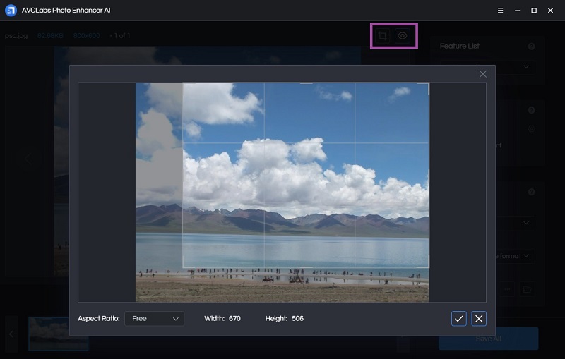 Crop and preview image