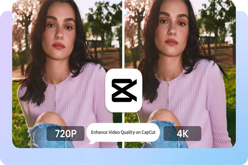 enhance video quality on capcut
