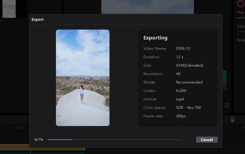 export final video