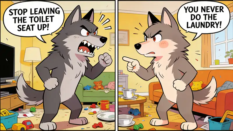 furry arguing meme generated by avclabs ai image generator