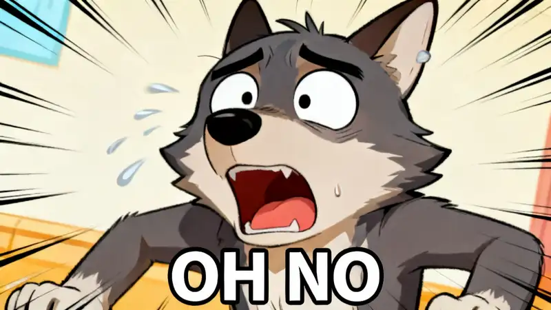 furry cringe meme generated by avclabs ai image generator