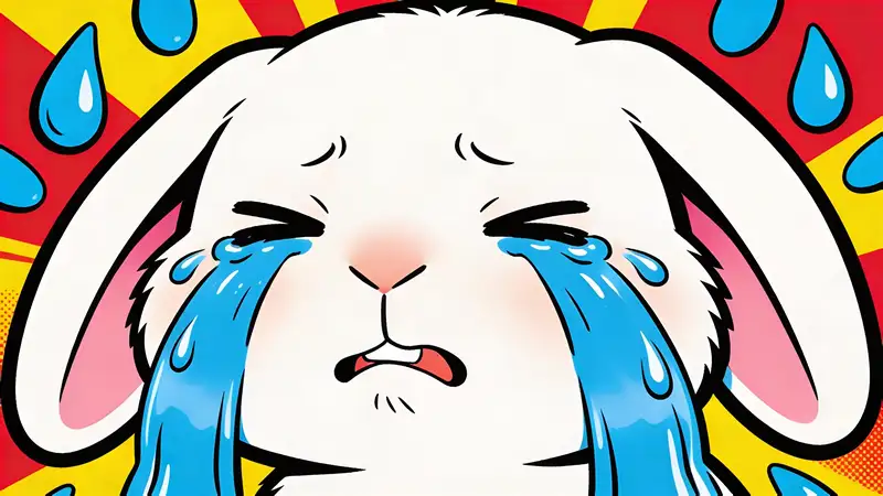 furry crying meme generated by avclabs ai image generator