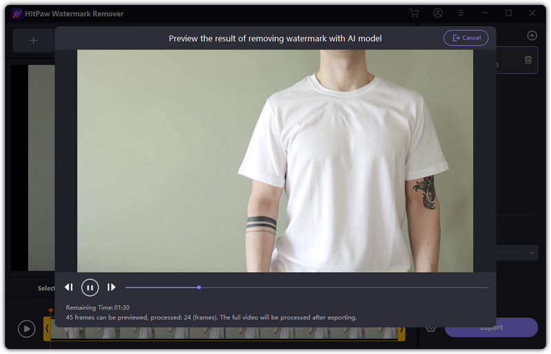hitpaw watermark remover remove logo from video