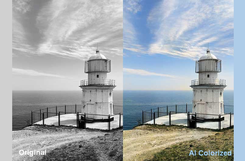 colorize black and white photos