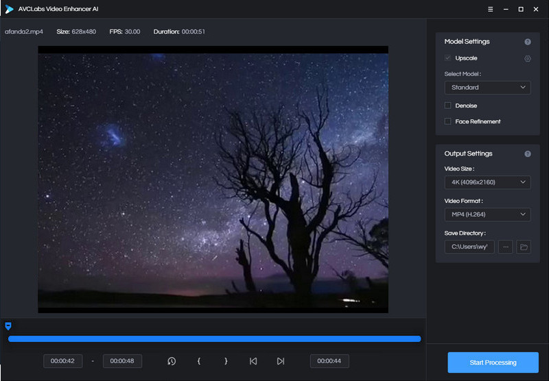 add blur video