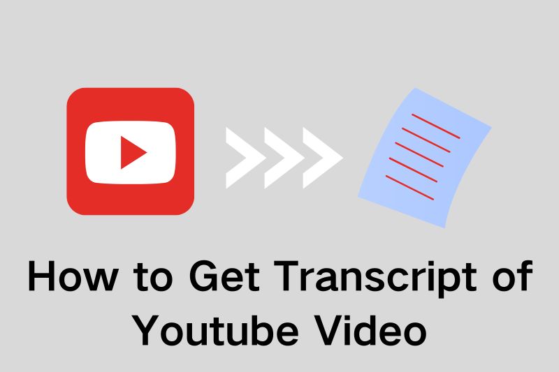how to get transcript of youtube video