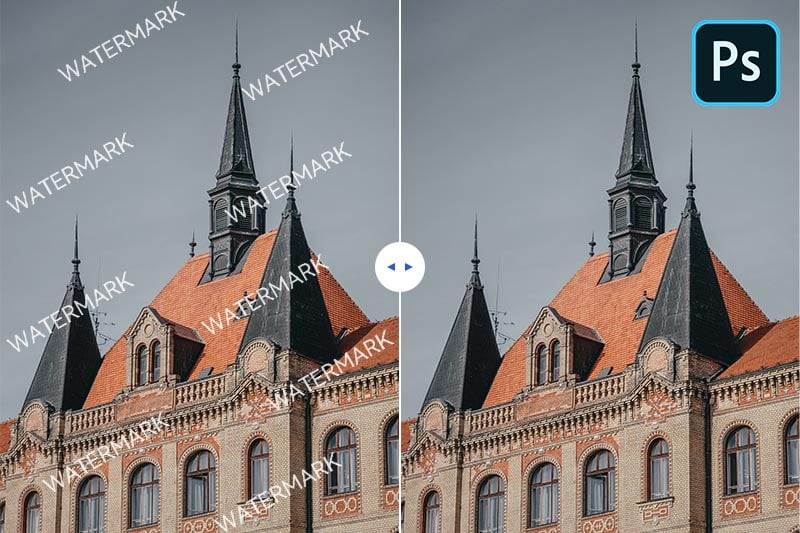 how to remove watermark photoshop