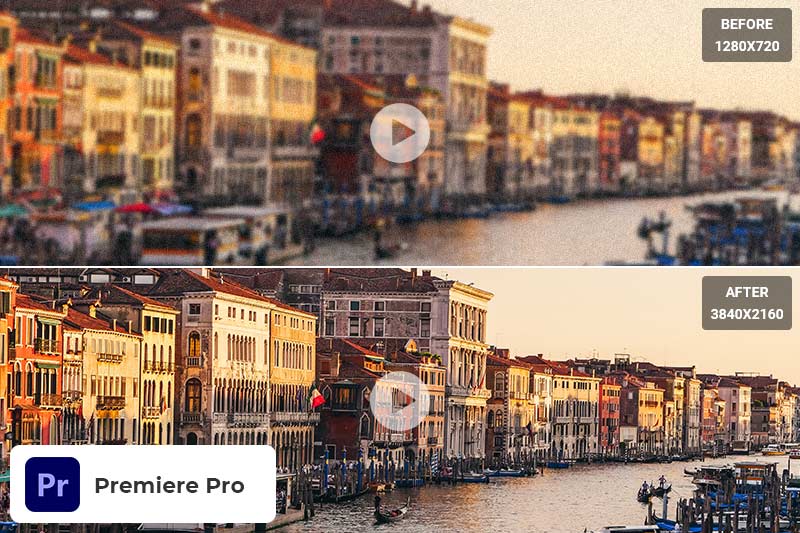 upscale video in premiere pro