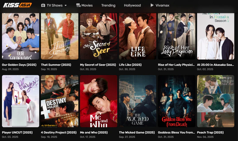 kissAsian best free korean drama website