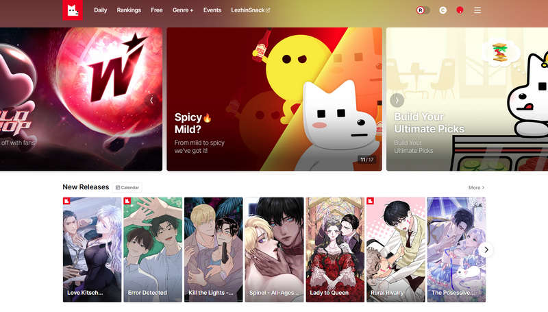 lezhin comics best manhwa site