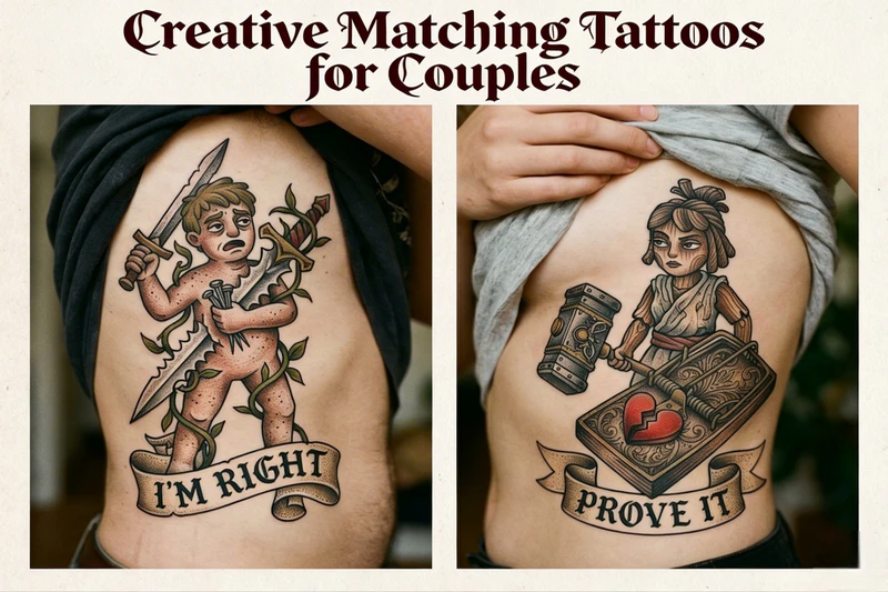 matching tattoos for couples