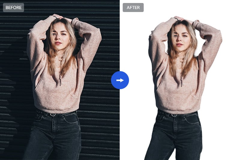 online photo editor change background color to white