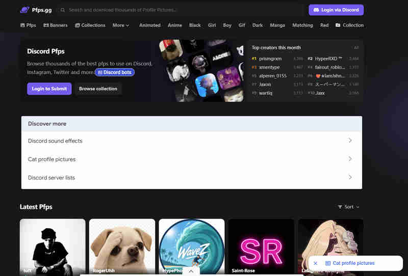 pfp gg avatar resource site