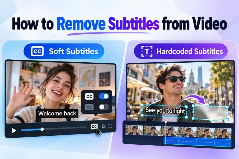 remove subtitles from video