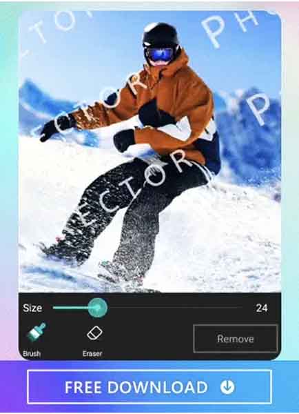 remove watermark from photo in photodirector