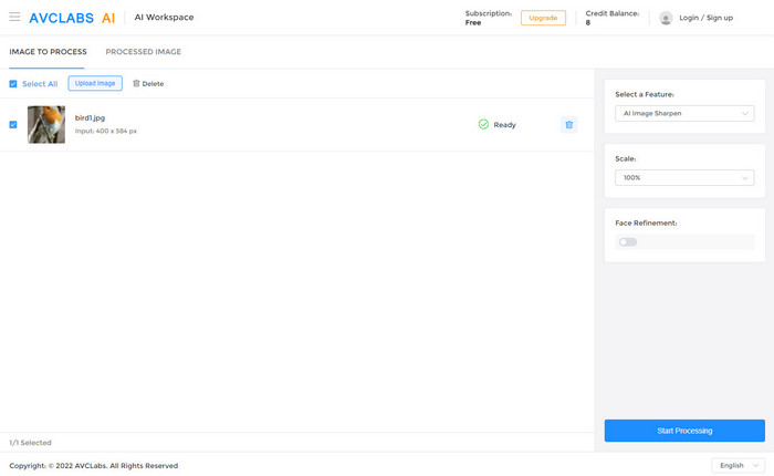 select feature and scale